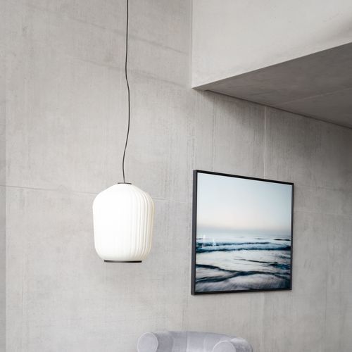 Hängelampe - PLISSÉE  - CLASSICON - Aluminium / Glas / modern