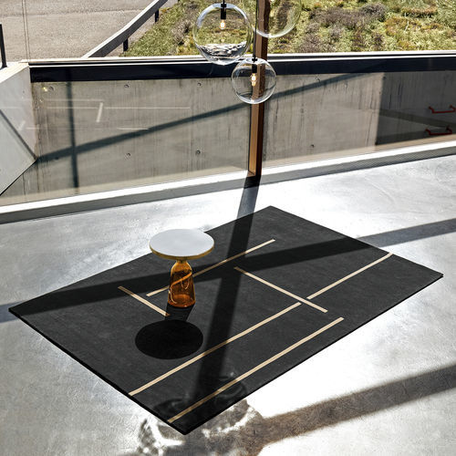 Moderner Teppich - MONOLITH  - CLASSICON - Motiv / Wolle / rechteckig