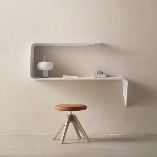 Wandmontiertes Regal - MAMBA  - MDF Italia - modern / Nussbaum / Esche