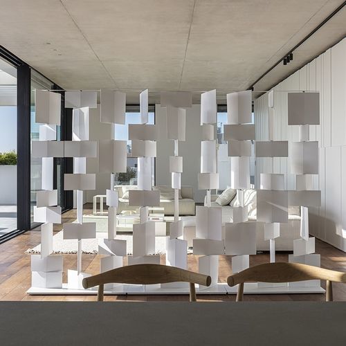 Aluminium-Raumteiler - DIVIDE IT - MDF Italia - für den Innenraum / mit Rollen