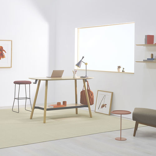 Schreibtisch für Open Space - ENSEMBLE - Nienkamper - bodenstehend / modern / Holz