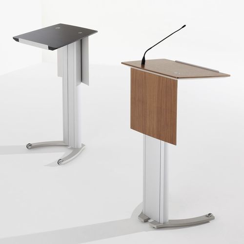 Konferenzpult - VOX® KEYNOTE - Nienkamper - Stehhilfe / Holz / Aluminium
