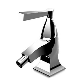 Bidet-Einhebelmischer - ZP3343 - ZUCCHETTI - Aufsatz / aus verchromtem Metall / für Badezimmer