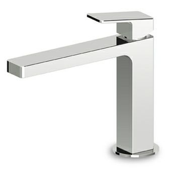Einhebelmischer für Waschtisch - ZIN SERIES - ZUCCHETTI - Aufsatz / aus verchromtem Metall / für den Innenraum