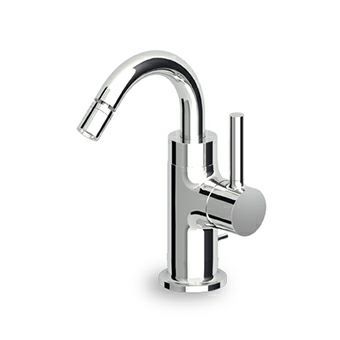 Bidet-Einhebelmischer - ZP6348 - ZUCCHETTI - Aufsatz / aus verchromtem Metall / für den Innenraum