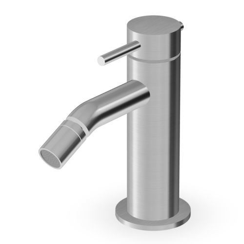 Bidet-Einhebelmischer - ZHE378 series - ZUCCHETTI - Aufsatz / Edelstahl / für den Innenraum