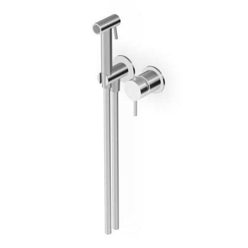 Handdusche für Toilette - ZHE417 series - ZUCCHETTI - zylinderförmig / Edelstahl / modern