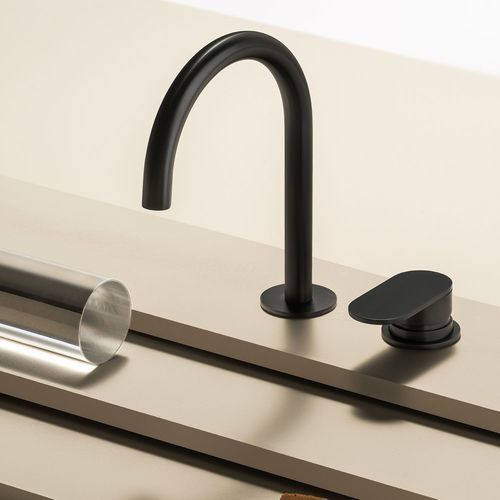 Einhebelmischer für Waschbecken - OCTO X - ZUCCHETTI - Einbau / wandmontiert / thermostatisch
