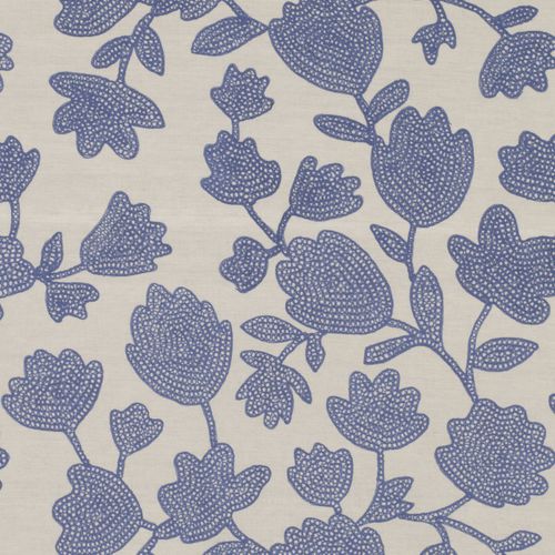 Möbelstoff - OLYMPE - TOILES DE MAYENNE - für Vorhänge / Rollo / Blumenmotive