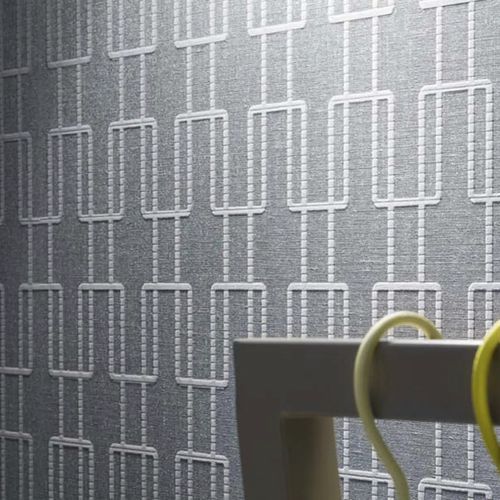 Innenwandverkleidung - RELIEF - Vescom - Polyester / Leinen / texturiert