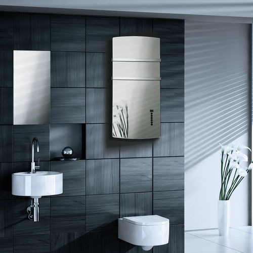 Elektrischer Badheizkörper - DEVA - Radialight - 1500 w / modern / Glas