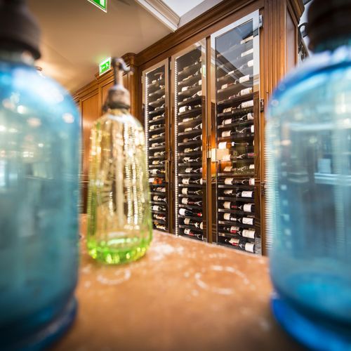 Weinkühlschrank für Restaurants - LA MASCOTTE - PROVINTECH - Einbau / Edelstahl / Holz