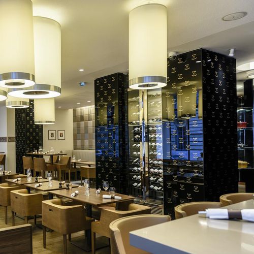 Weinkühlschrank für Bar - LES COCOTTES – SOFITEL ARC DE TRIOMPHE - PROVINTECH - freistehend / Edelstahl / verglast