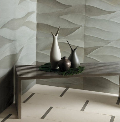 Natursteinfliesen - AMBRA - ARTISTIC TILE - 3D / für den Innenraum / Wand
