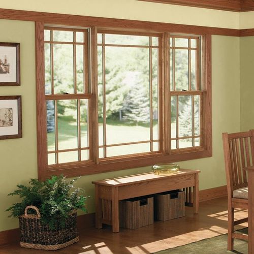 Holzfenster - WOOD-ULTREX - INTEGRITY - Glasfaser / Fall / mit Doppelverglasung