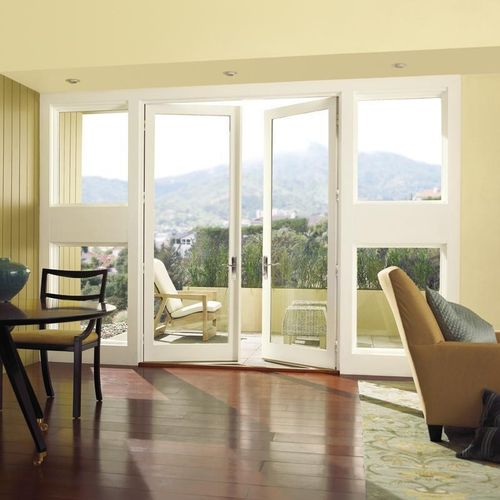 Einflügelige Fenstertür - WOOD-ULTREX: OUTSWING  - INTEGRITY - Holz / Glasfaser / mit Doppelverglasung