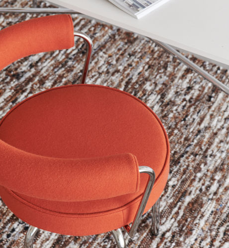 Möbelstoff - DIVINA 3 - KVADRAT - einfarbig / Leinen / Wolle