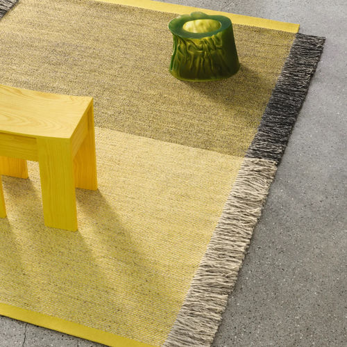 Kelim-Teppich - FRINGE - KVADRAT - modern / Motiv / Wolle