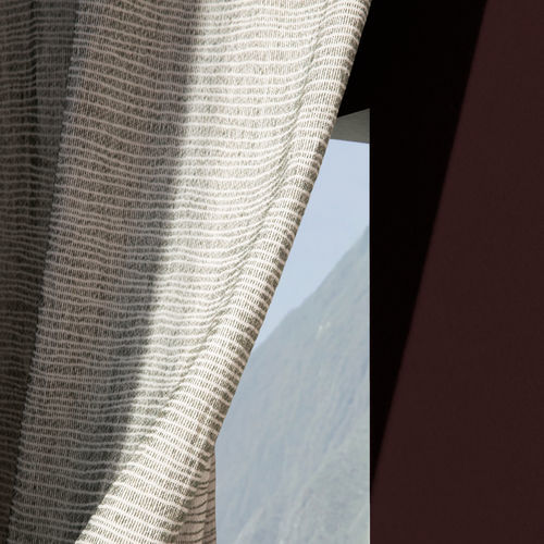 Vorhangstoff - STREAM LINE - KVADRAT - Wellenmotiv / Wolle / Baumwolle