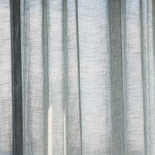 Vorhangstoff - LINEX II - KVADRAT - einfarbig / Polyester / feuerfest