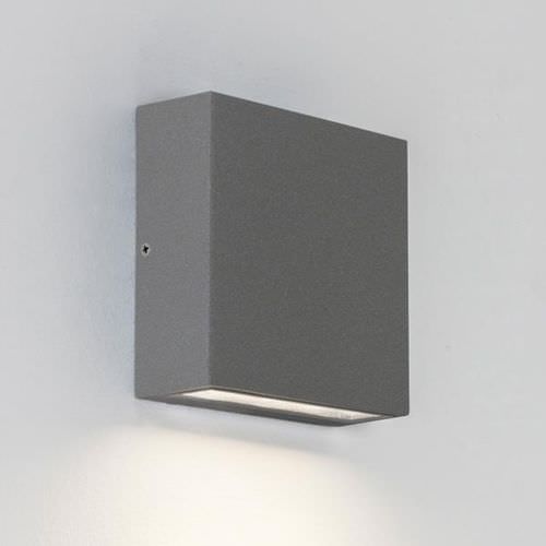 Moderne Wandleuchte - ELIS SINGLE 7203 - astro - für Außenbereich / Stahl / quadratisch