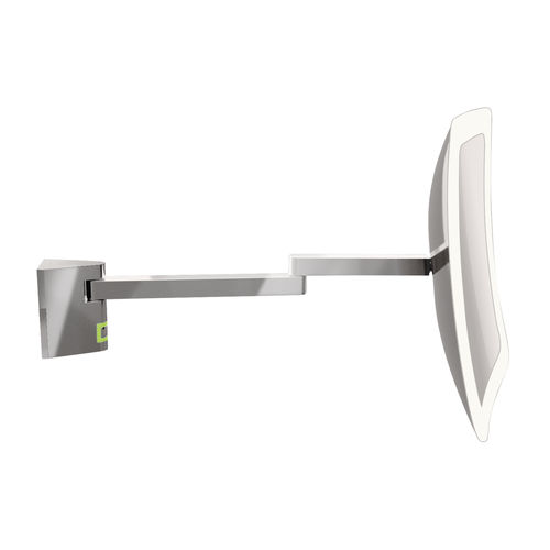 Wandmontierter Spiegel für Badezimmer - VISION - Aliseo - modern / rechteckig / gebogen
