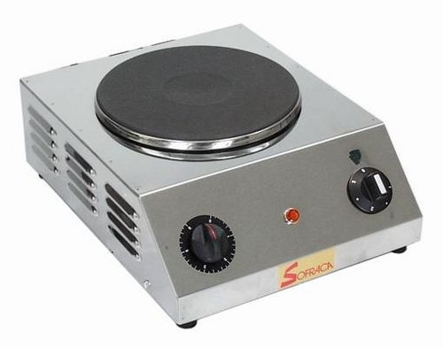 Elektrisches Kochfeld - 27132S - SOFRACA - Profi / mit 1 Kochfeld / Aufsatz