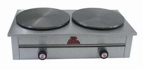 Crêpes-Maker / Gas - 20076   - SOFRACA - Profi / doppelt