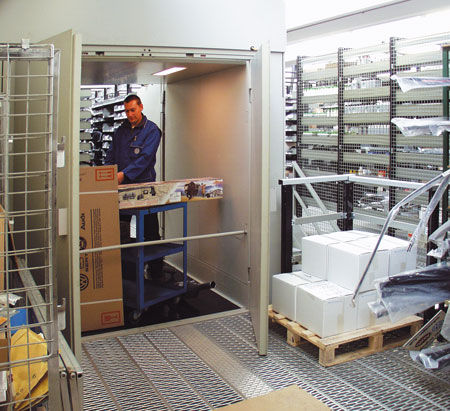 Lastenaufzug für professionellen Einsatz - MICROFREIGHT - Daldoss