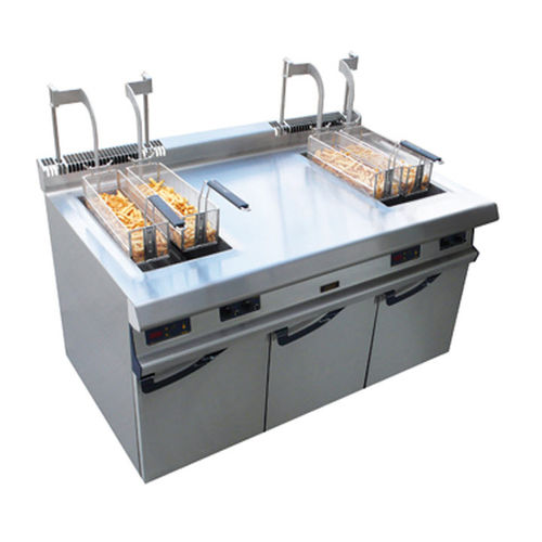 Gas-Fritteuse - TURBOFRIT - CAPIC - Profi / bodenstehend