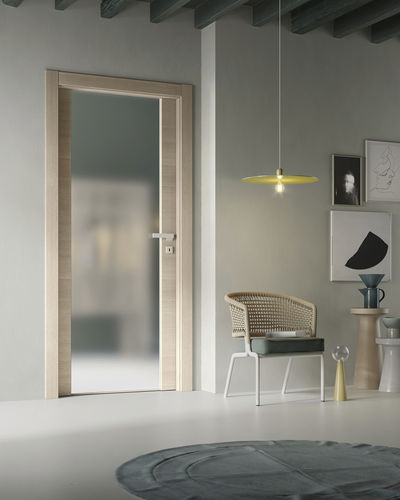 Tür für Innenbereich - NO-LIMITS : TIVIA 1VST - GIDEA - Glas / Laminat / einflügelig