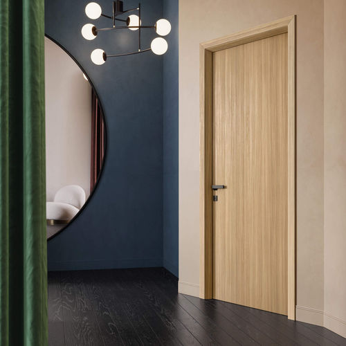 Tür für Innenbereich - NOA 1L HONEY ALMOND FINISH - GIDEA - Laminat / einflügelig / modern
