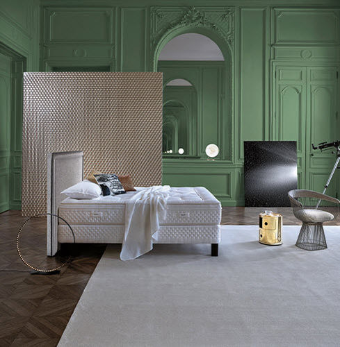 Doppelbett-Matratze - AEROLITHE - Epeda - Taschenfederkern / 160x200 cm / weiß