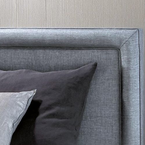Kopfteil für Doppelbetten - STELLAIRE - Epeda - modern / Stoff / grau