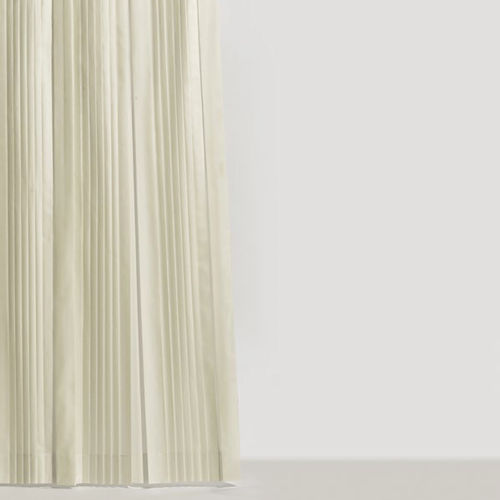 Faltenvorhang - ORIGAMI : LOUISETTE - AMI A. LENGLART - einfarbig / Streifenmuster / Stoff