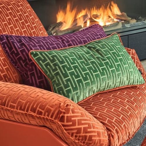Möbelstoff - MONTE CARLO - JAB ANSTOETZ FABRICS - monochrom / Polyester / Dekor