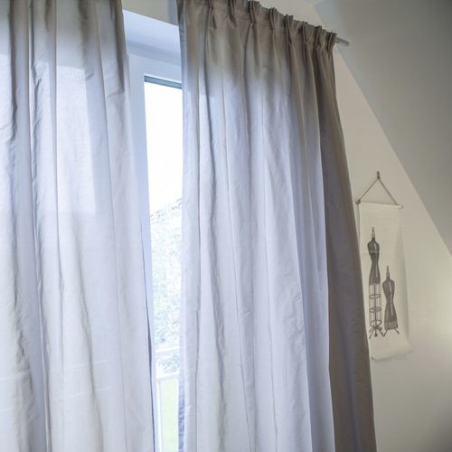 Vorhangstoff - SABA VOL.3 - JAB ANSTOETZ FABRICS - einfarbig / Polyester / Dekor