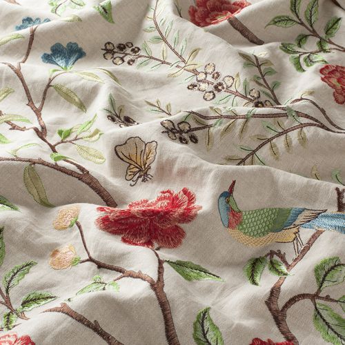Vorhangstoff - SOMERSET - JAB ANSTOETZ FABRICS - Naturmotiv / Polyester / Leinen