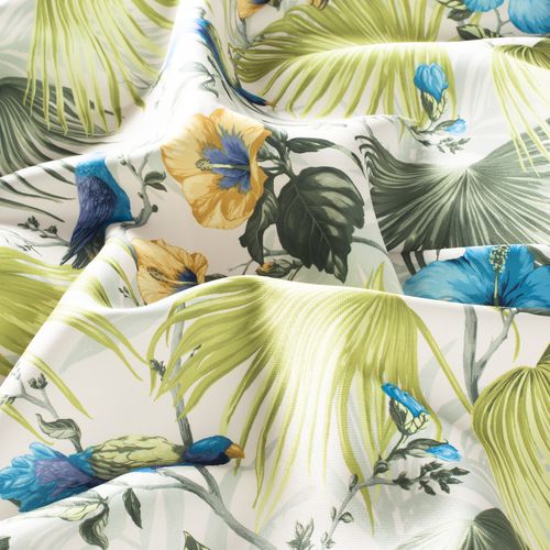 Möbelstoff - MEDITERRANEO - JAB ANSTOETZ FABRICS - für Vorhänge / Naturmotiv / Polyester