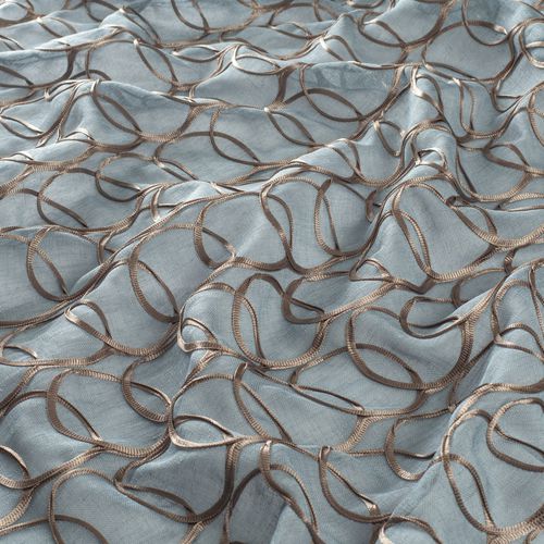 Vorhangstoff - PLOT - JAB ANSTOETZ FABRICS - geometrisches Muster / Polyester / waschbar