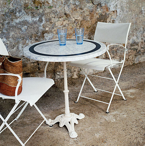 Holztischplatte - TAVOLA : STUDIO - WERZALIT - Marmor / für Restaurants