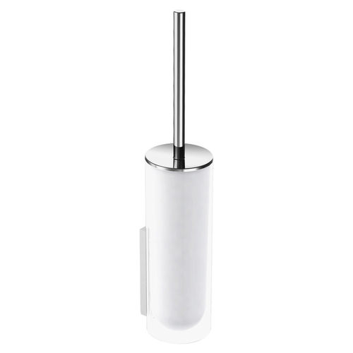 Toilettenbürste aus verchromtem Metall - 11564  - KEUCO - Glas / wandmontiert / für Hotels