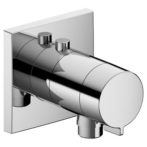 Einhebelmischer für Dusche - 59556 - KEUCO - wandmontiert / thermostatisch / aus verchromtem Metall