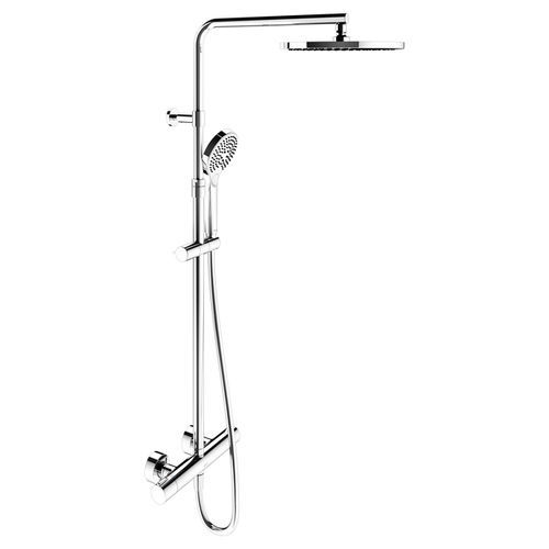 Wandmontiertes Duschsystem - 53926 - KEUCO - modern / für Gewerbegebrauch / mit Handbrause
