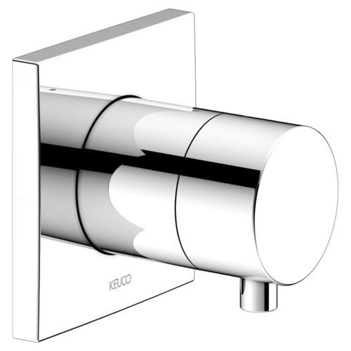 Absperrventil für Dusche - 59541 - KEUCO - wandmontiert / aus verchromtem Metall / für Badezimmer