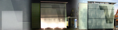 Isolierende Glasscheibe - SPRINZ - mit Doppelverglasung / lichtdurchlässig / für Gebäude