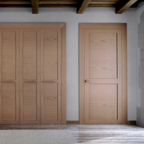 Tür für Innenbereich - LESS - CARRE furniture - Holz / einflügelig / ohne Verglasung