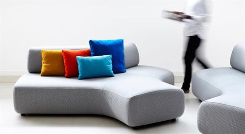 Modulare Polsterbank - CUC - GRASSOLER - modern / Stoff / Leder
