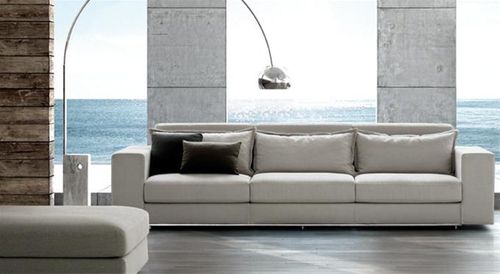 Modulsofa - TRANSIT - GRASSOLER - modern / Stoff / mit abnehmbarem Bezug