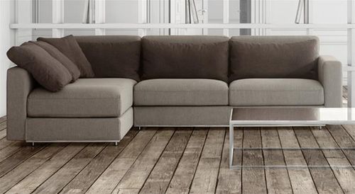 Modulsofa - TRAFFIC - GRASSOLER - modern / Stoff / mit abnehmbarem Bezug